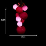 Das Licht Premium Reizend Red Ball wall light - Image 2