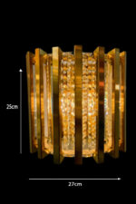 Das Licht Gelb Attraktiv (Elegant Gold) Wall Light - Image 2