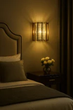 Das Licht Gelb Attraktiv (Elegant Gold) Wall Light