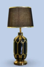 Das Licht  Das Licht Gilded Ceramic Accent Lamp - Image 3