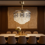 Das Licht Crystalline Descent Ceiling Fan