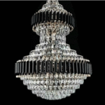 Das licht Spiel von Licht und Dunkelheit im Kristal