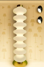 Das Licht Undulating Contour Column