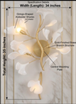 Das Licht Floral Wall Sconce - Image 3