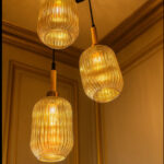 Das Licht Ribbed Glass Trio