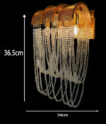 Das Licht Pellucid Cascade Wall Éclat - Image 2