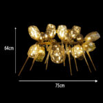 Das Licht Britannica Sculpted Glass Bloom - Image 2