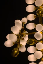 Das Licht FloraLux Vertica Blossom Cluster Glass Chandelier - Image 3