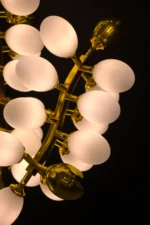 Das Licht FloraLux Vertica Blossom Cluster Glass Chandelier - Image 4