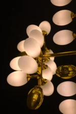 Das Licht FloraLux Vertica Blossom Cluster Glass Chandelier - Image 5