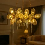 Das Licht Britannica Sculpted Glass Bloom