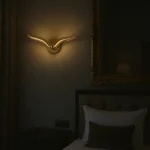 Das Licht Golden Bird Wall Lamp
