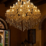Das Licht Ornate chandelier, Maria Theresa style