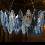 Das Licht Opulent Leaf Prism Chandelier
