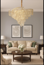 Das Licht Diamond Cascade Chandelier - Image 3