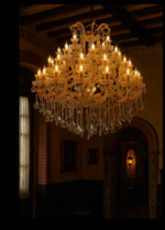 Das Licht Ornate chandelier, Maria Theresa style - Image 3
