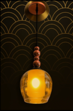 Das Licht Globular Amber Pendant - Image 3