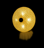 Das Licht Textured Disc Ceiling Chandelier - Image 2