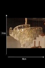 Das Licht Diamond Cascade Chandelier - Image 2