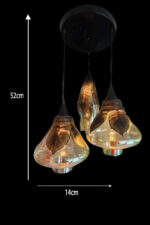 Das Licht Foliate Trio Pendant - Image 2