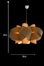 Das Licht Layered Fabric Pendant - Image 2