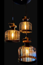 Das Licht Triumvirate Cage Luminaire - Image 4