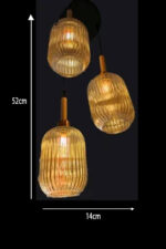 Das Licht Ribbed Glass Trio - Image 2