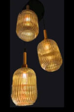 Das Licht Ribbed Glass Trio - Image 4