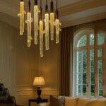 Das Licht - Glass Tendril Chandelier