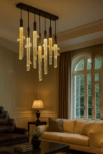 Das Licht - Glass Tendril Chandelier