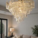 Das Licht Diamond Cascade Chandelier